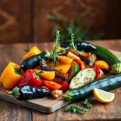 Recipes Using Only Vegetables - Easy Catalan Roasted Veggies